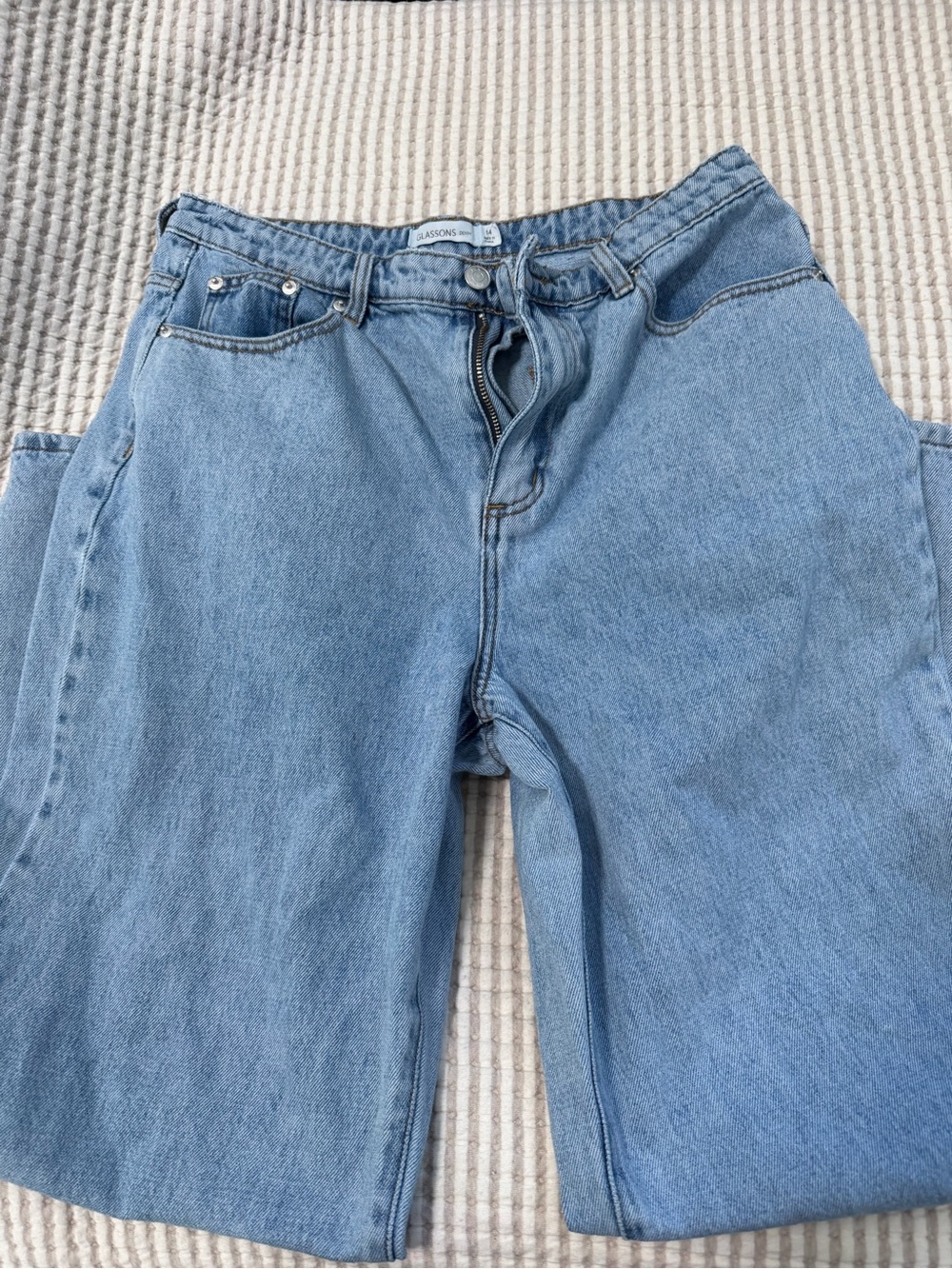 Glassons Light Blue High-Waist Women's Jeans
